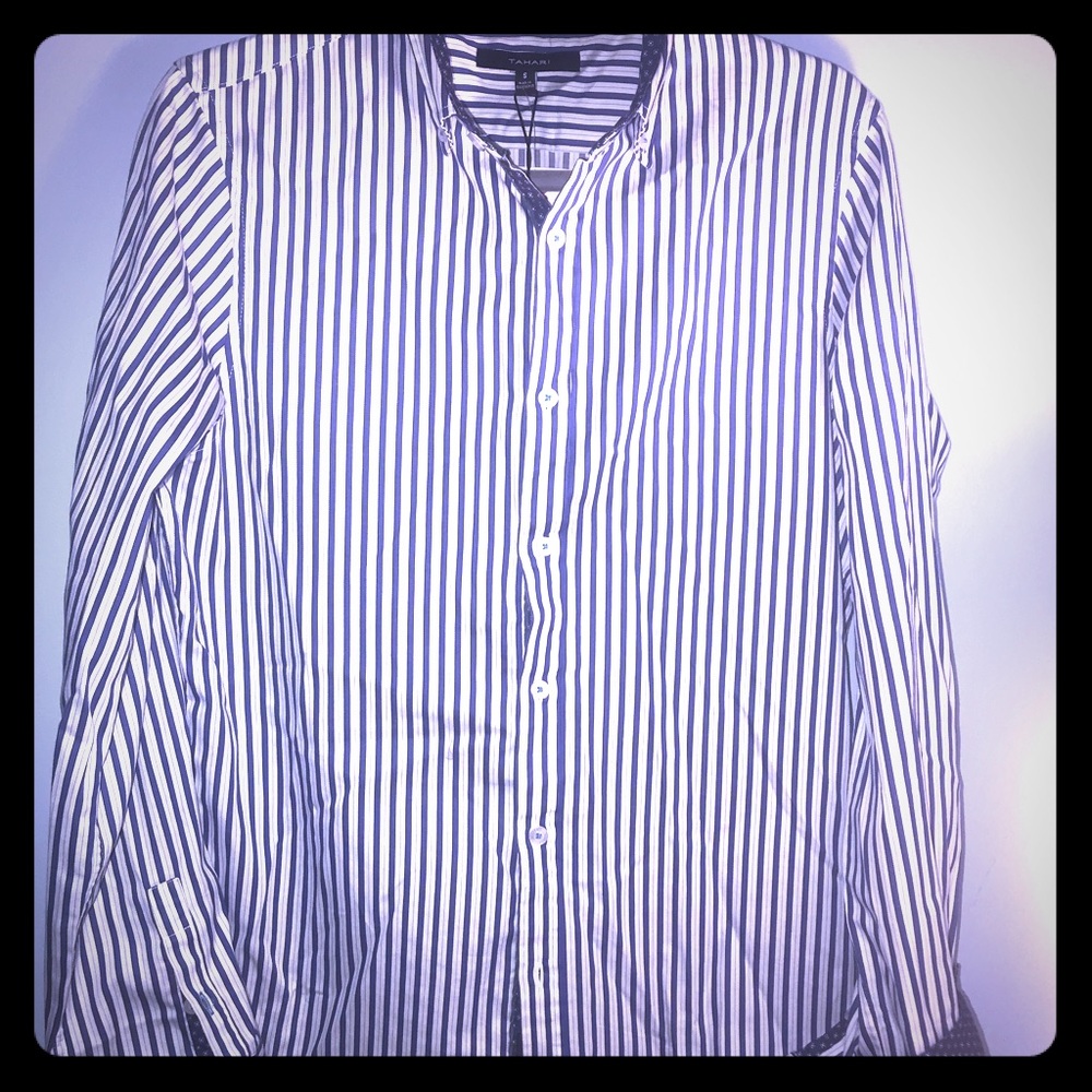 Tahari fine cotton shirt